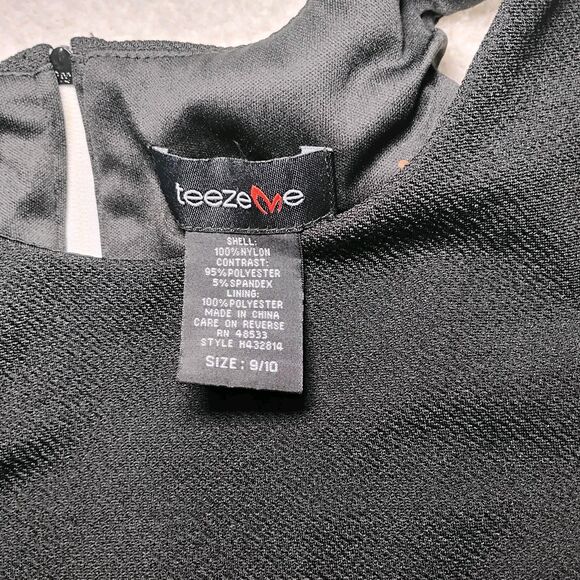 NWT Tutu Dress Cut out Balletcore Bodycon Formal Black Swan Juniors 9/10 - Picture 7 of 12